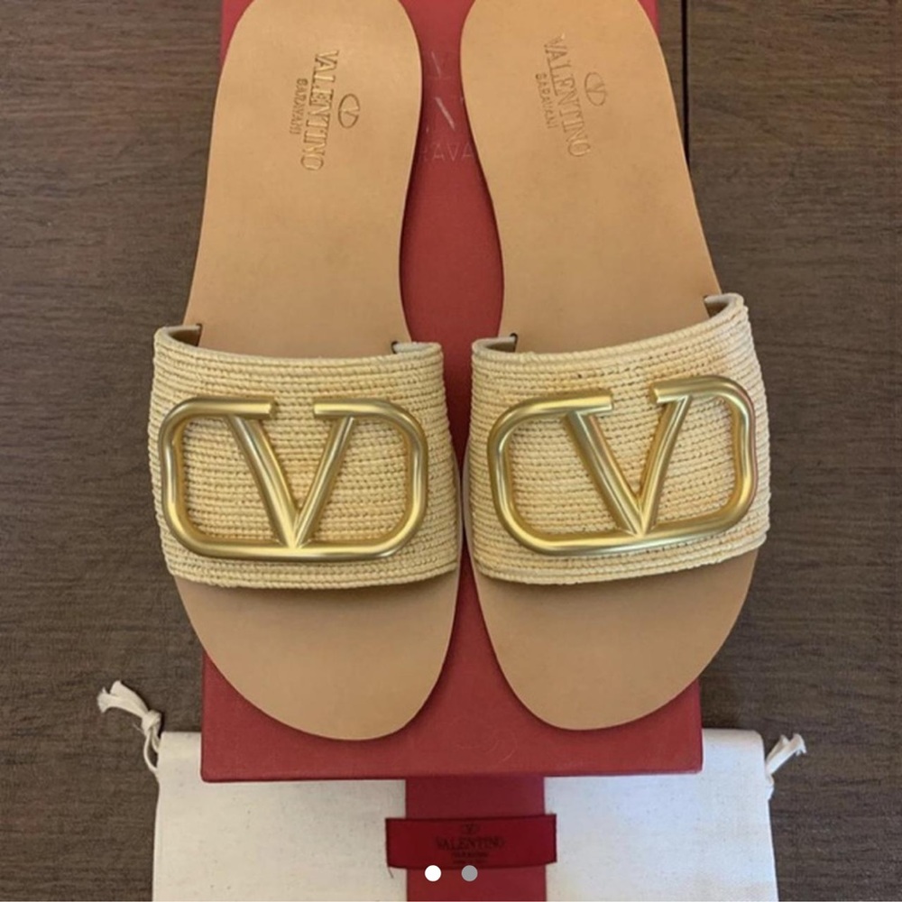 Valentino slides sandals